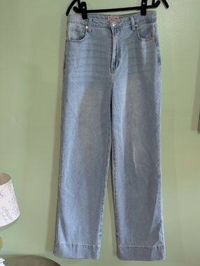 Juicy Couture Light Blue Straight Trouser Leg Jeans 31